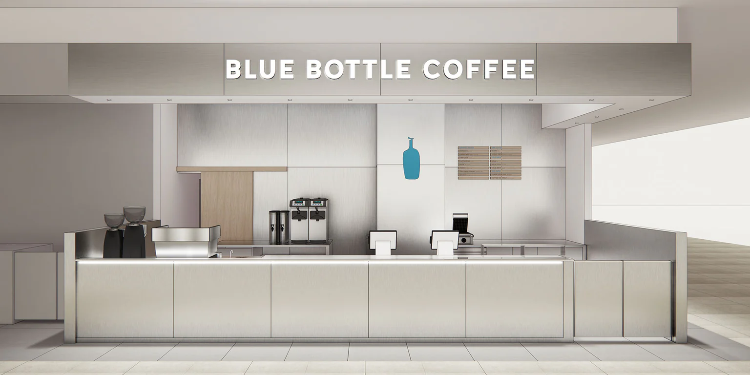 블루보틀 신세계 팝업 카페